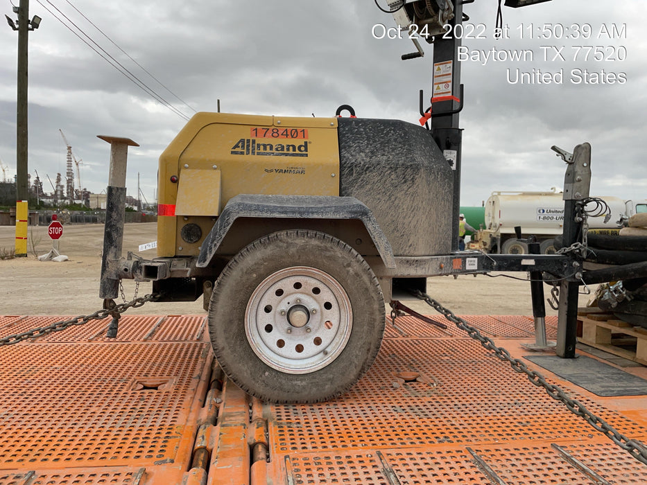 Allmand NLV3GR 3kW Light Plant - LED