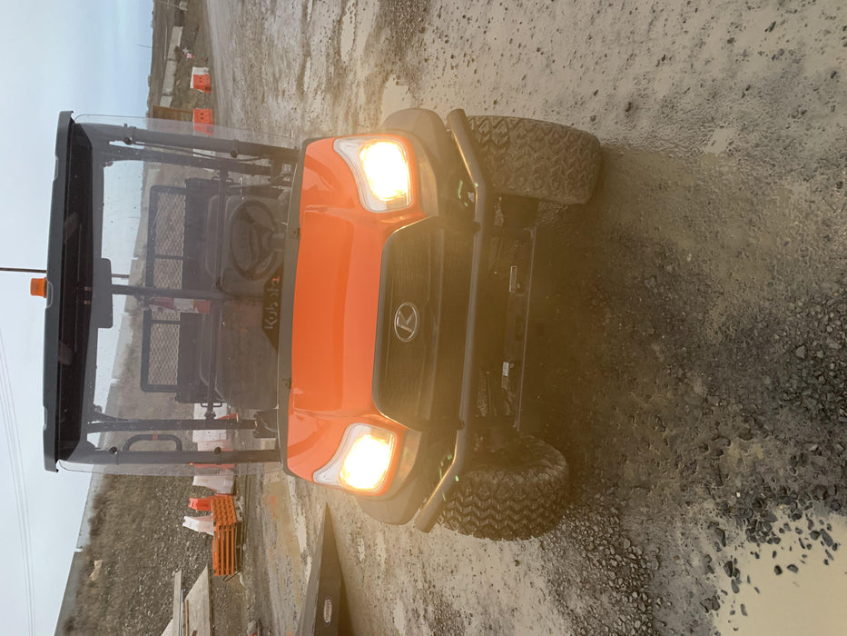 2020 Kubota RTV-X1140W-H Canopy, 4-Seater, Diesel, Windshield Acrylic Clear, Strobe Light, Backup Alarm