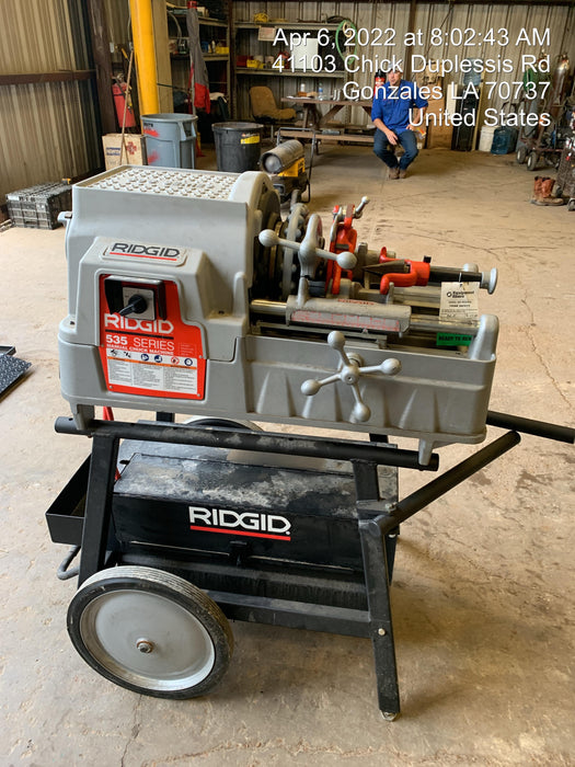 2021 RIDGID 535