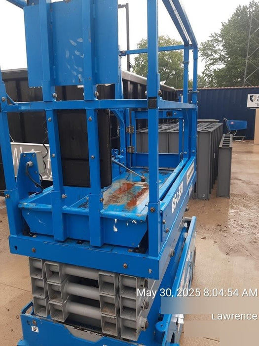 2020 Genie GS-1930 Solid Non Marking Tires, Beacon, Folding rails with half height swing gate