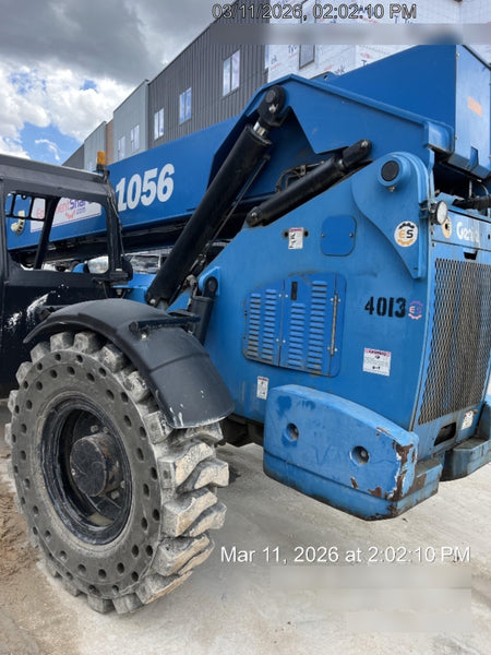 2017 Genie GTH-1056 Genie GTH1056, Solid Tires, 60" carriage, Light Kit, Open ROPS