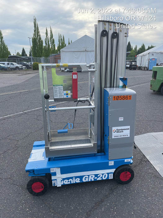 2020 GENIE GR-20