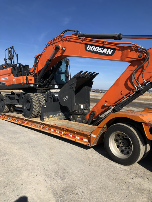 2019 Doosan DX210WE-5 Standard Wheeled Excavator, Hydraulic Quick Coupler
