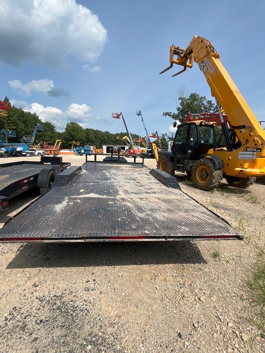 2024 TEXAS PRIDE TRAILERS 21' Lowboy Gravity Tilt Bed 14K Bumper Pull Trailer