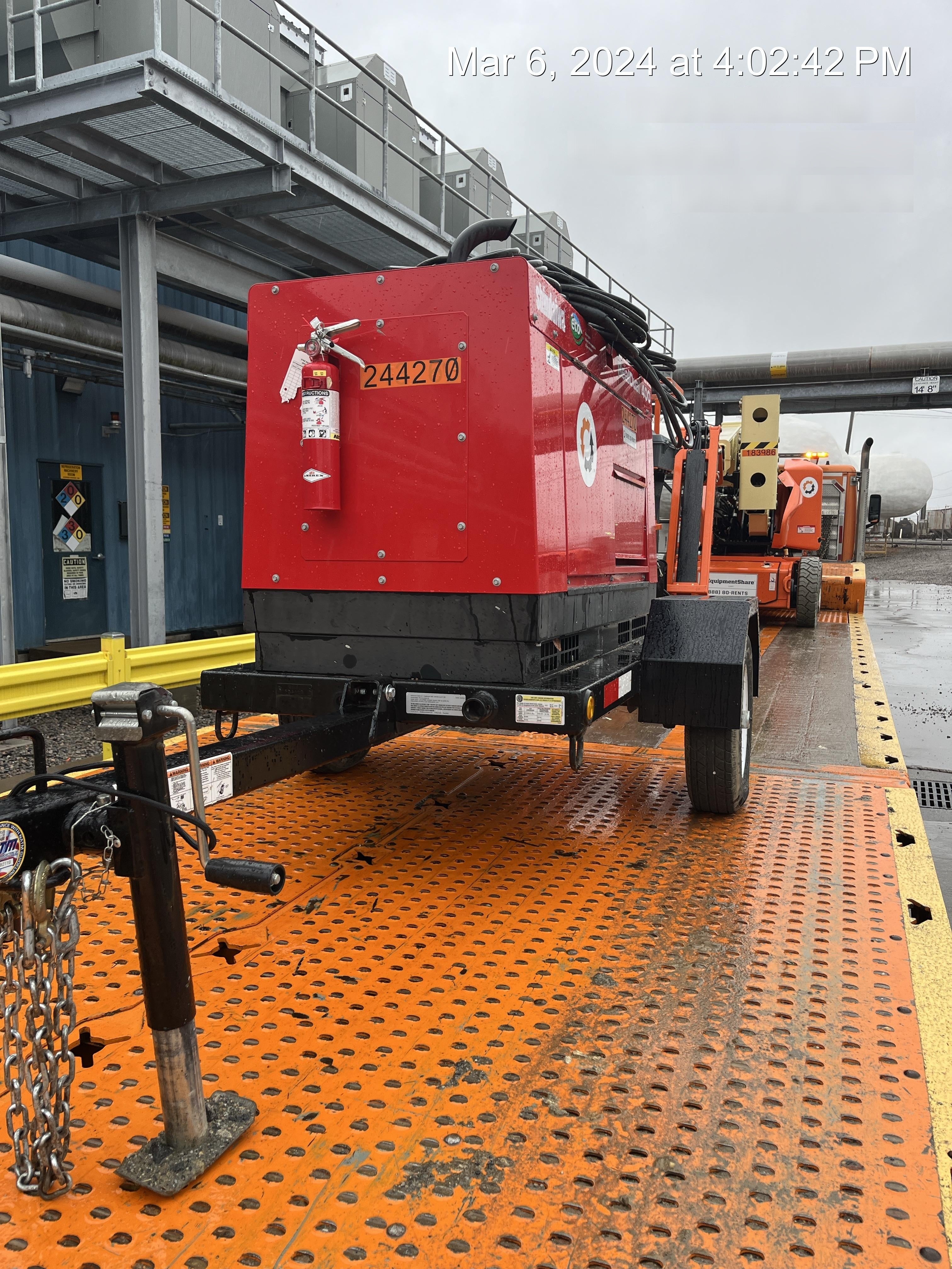 2022 Shindaiwa DGW400MDL Kubota D902 Engine, 23 HP, Dual Op Welder, Wire, Arc, Droop Stick, Tig, and CC Stick Functionality, Simulphase, 3 Phase and 1 Phase Gen Output, Single Axle NB Trlr, Slr Trckl Chrg 12V 12W, Fire Ext