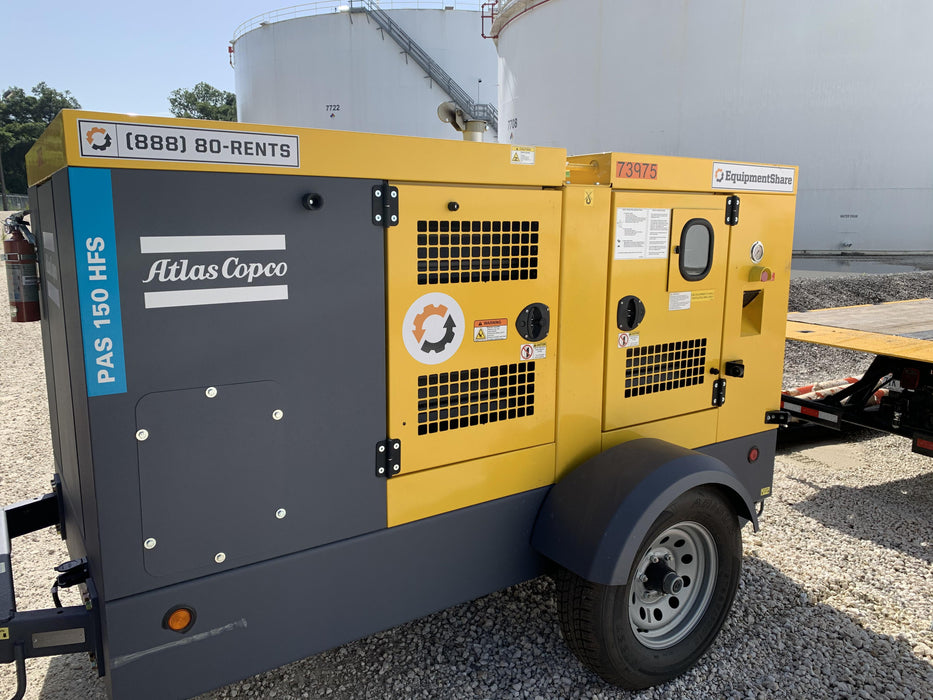 2020 ATLAS COPCO PAS 150 HF CS Enclosed