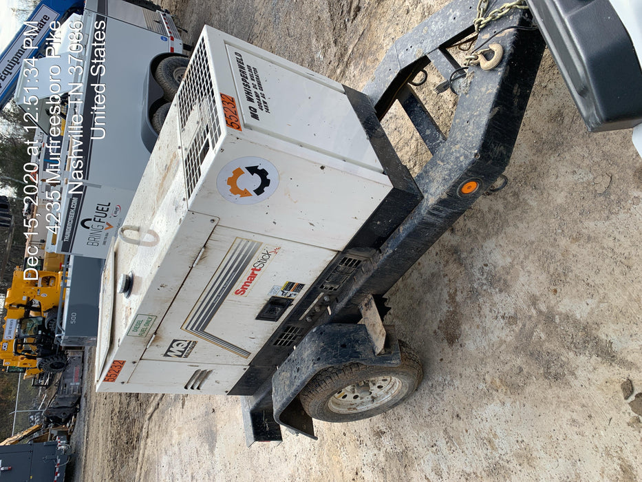 2019 Multiquip DLW400ESA4 Dual Pack, Trailer Mounted