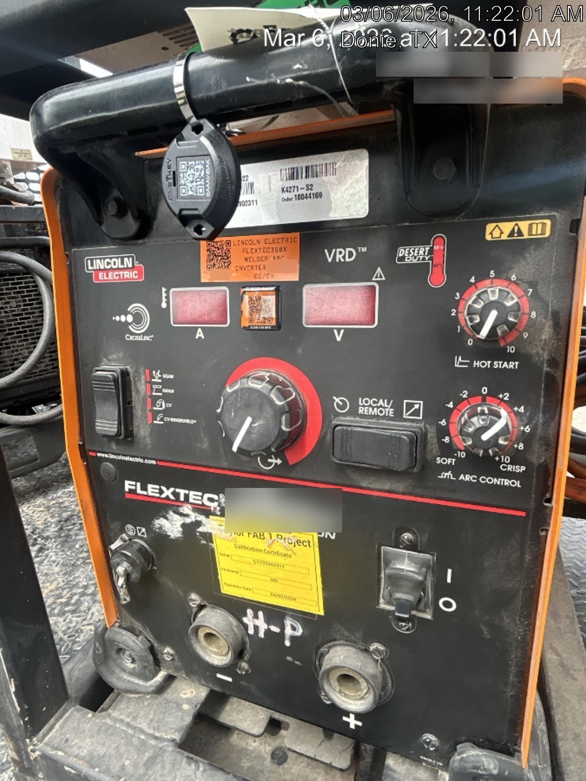 2022 LINCOLN ELECTRIC FLEXTEC 350X