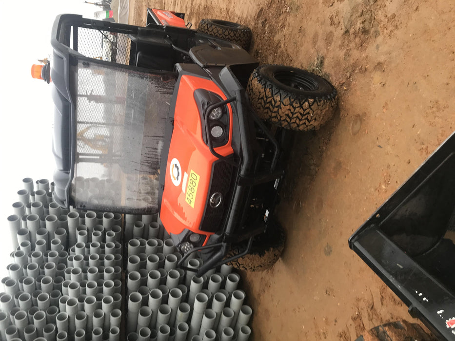 2019 Kubota RTV-XG850WL-H 4wd Utility Cart, Gas, 2 Seat, LED Strobe, Windshield Tempered Glass, Plastic Canopy, Wire Harness Kit, Backup Alarm