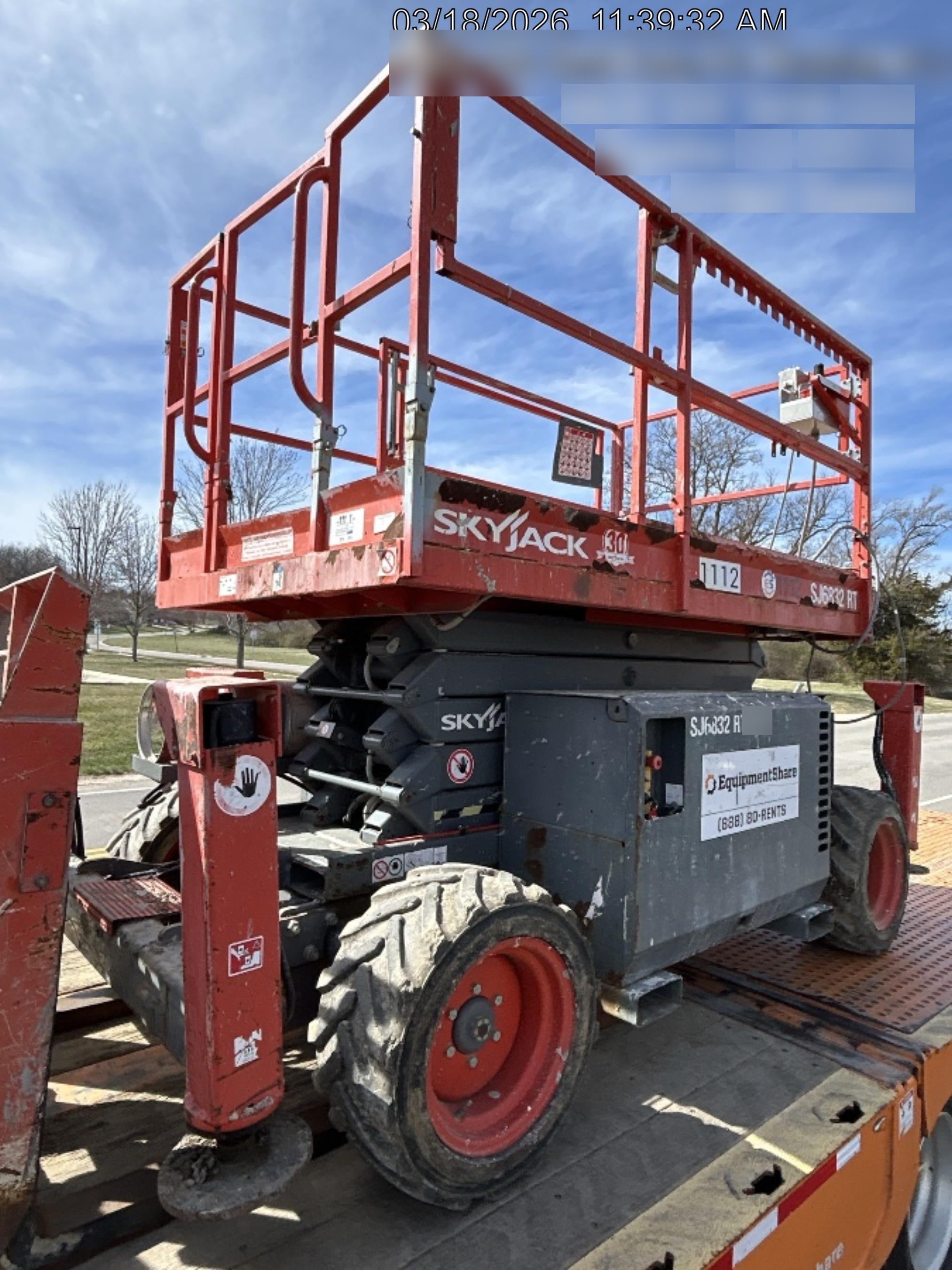 2016 SKYJACK SJ6832 RT