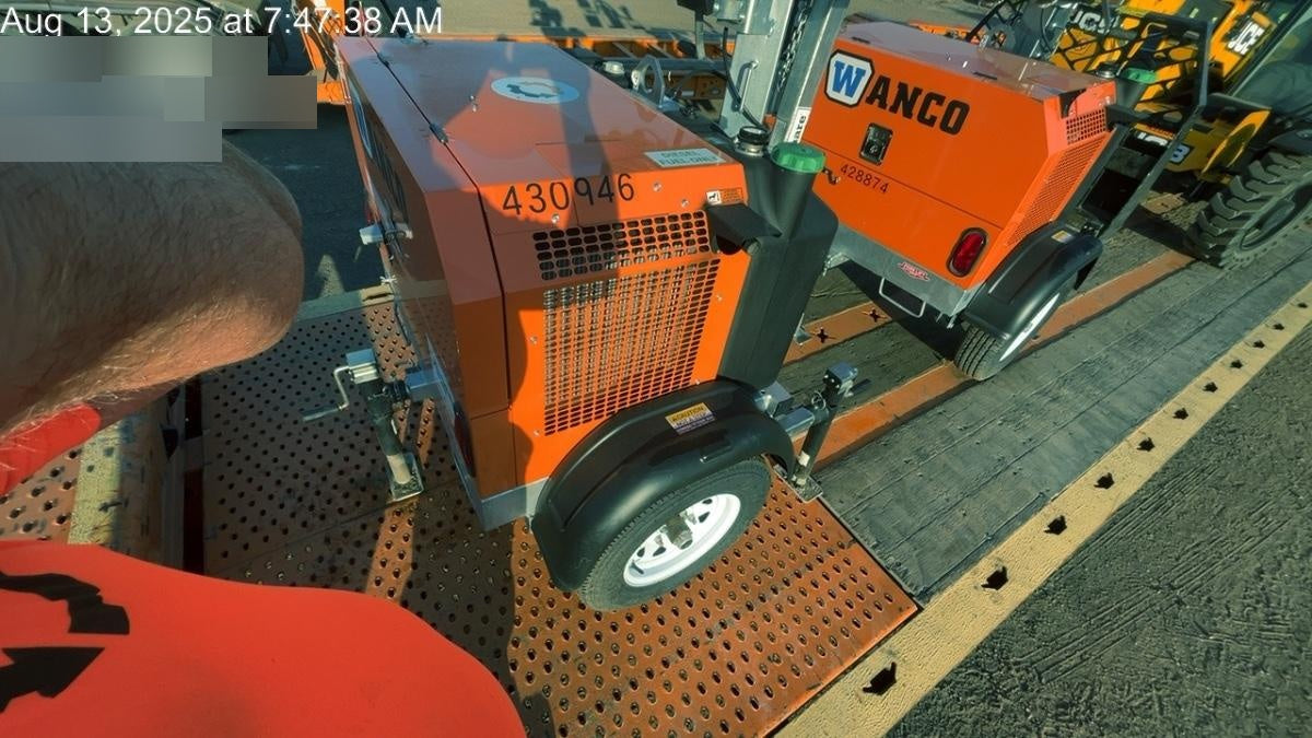 2024 Wanco WLTT-4MM4K Diesel, Deep Sea Controller, Shore Power Plug, Auto Start, (4) 350W LED Floodlights, 4kW Generator, 60 Gal Fuel Tank, 2" Ball, T3