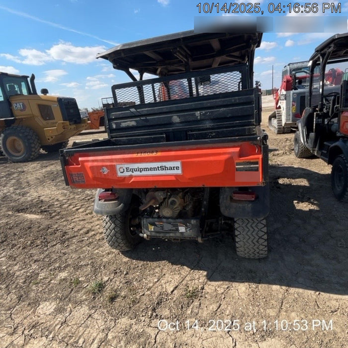 2020 Kubota RTV-X1140W-H 4WD, LED Strobe, Windshield Acrylic Clear, Plastic Canopy, Wire Harness Kit, Backup Alarm