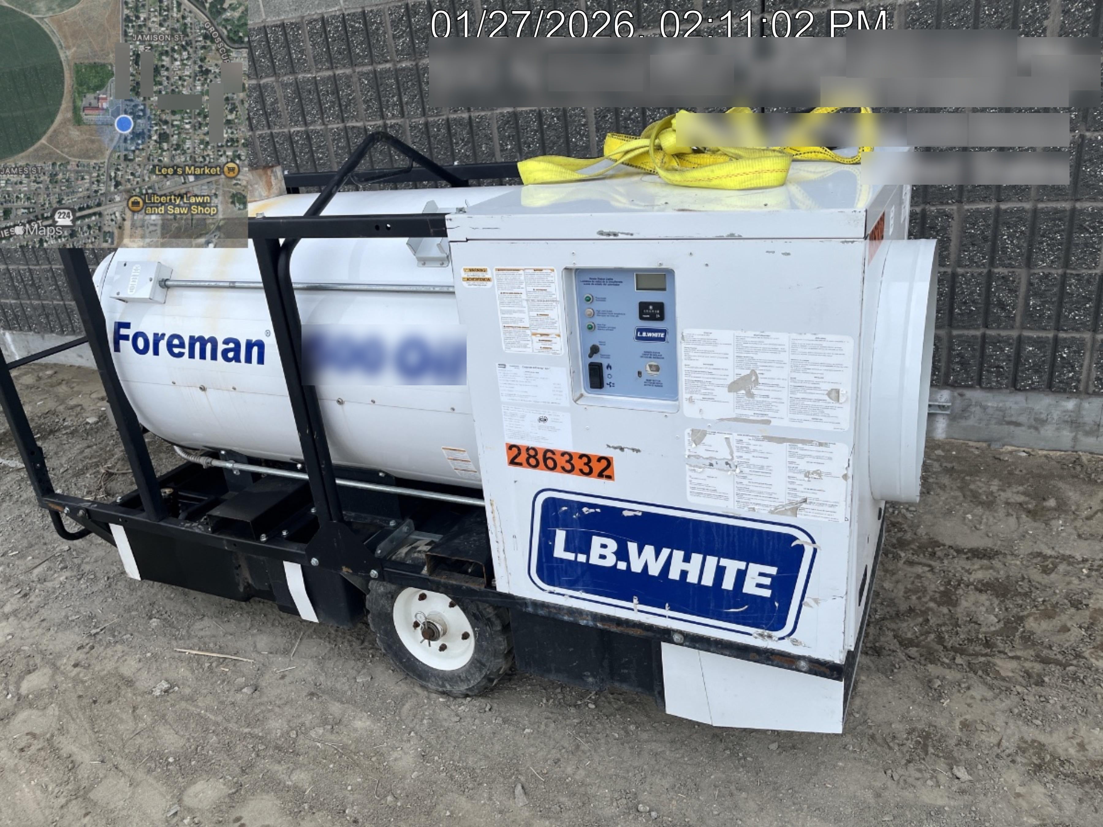 2022 LB WHITE Foreman 500 Oil