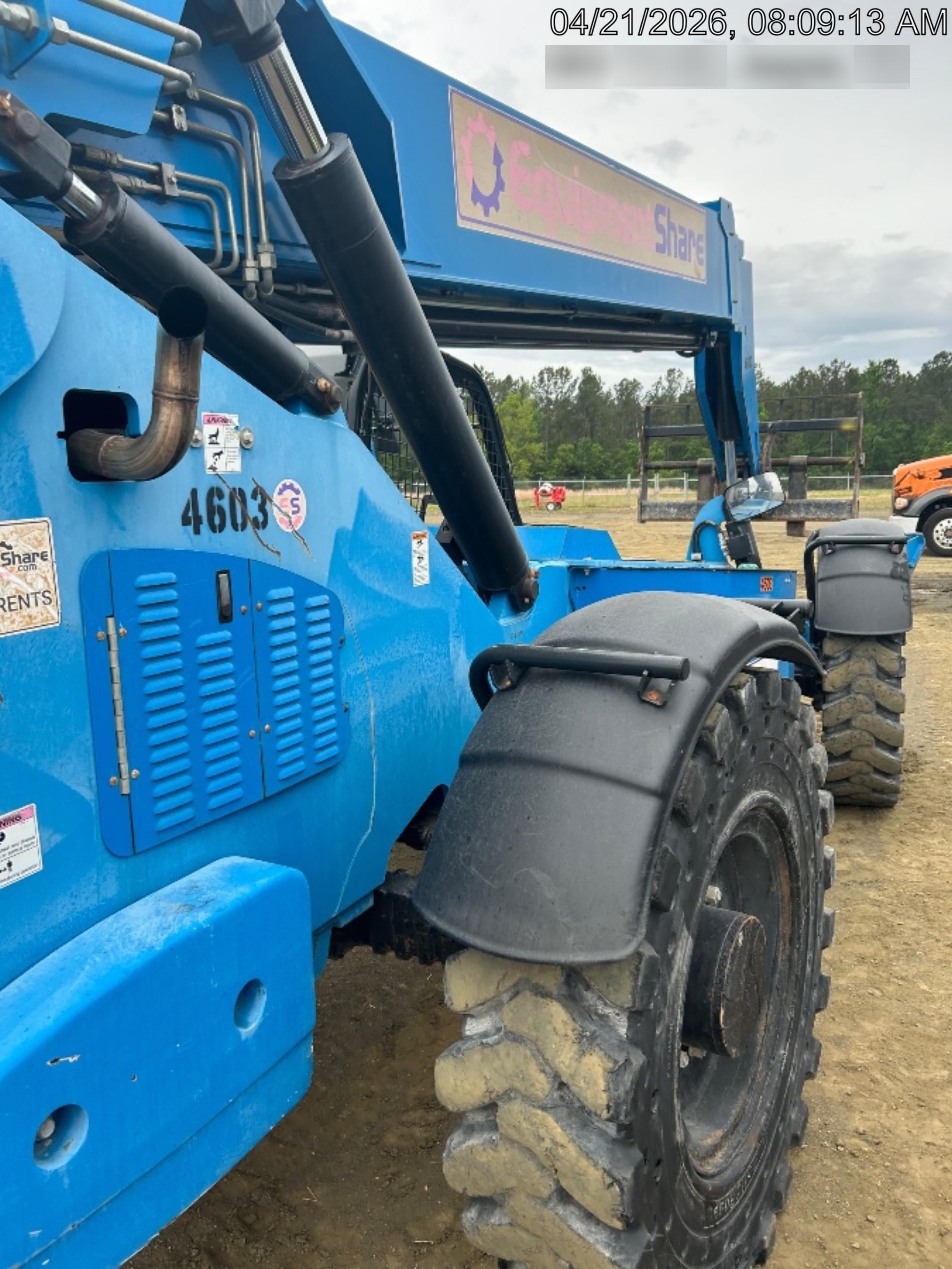2017 Genie GTH-1056 Genie GTH1056, Solid Tires, 60" carriage, Light Kit, Open ROPS