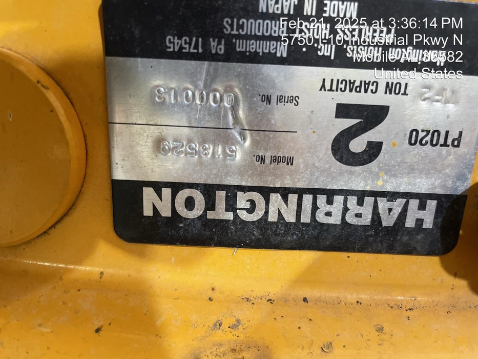 2020 HARRINGTON PTF2020