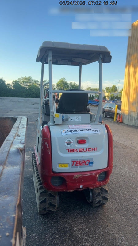 2022 TAKEUCHI TB20e