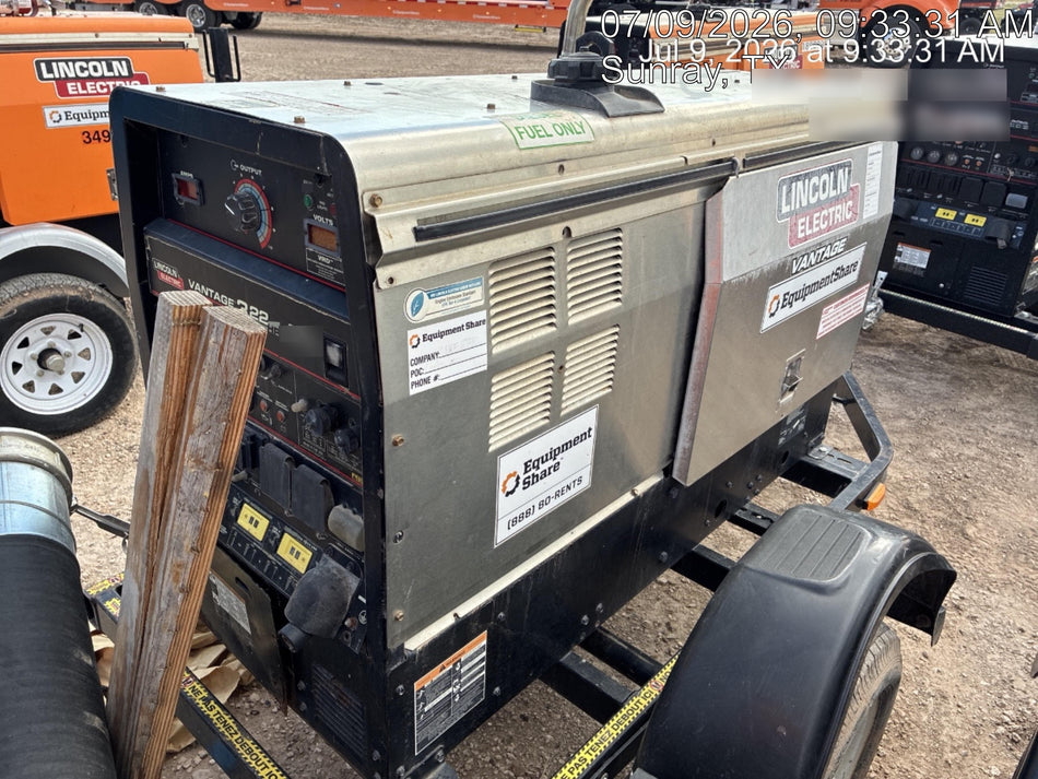 2021 Lincoln Electric Vantage 322 VANTAGE 322 READY-PAK 3