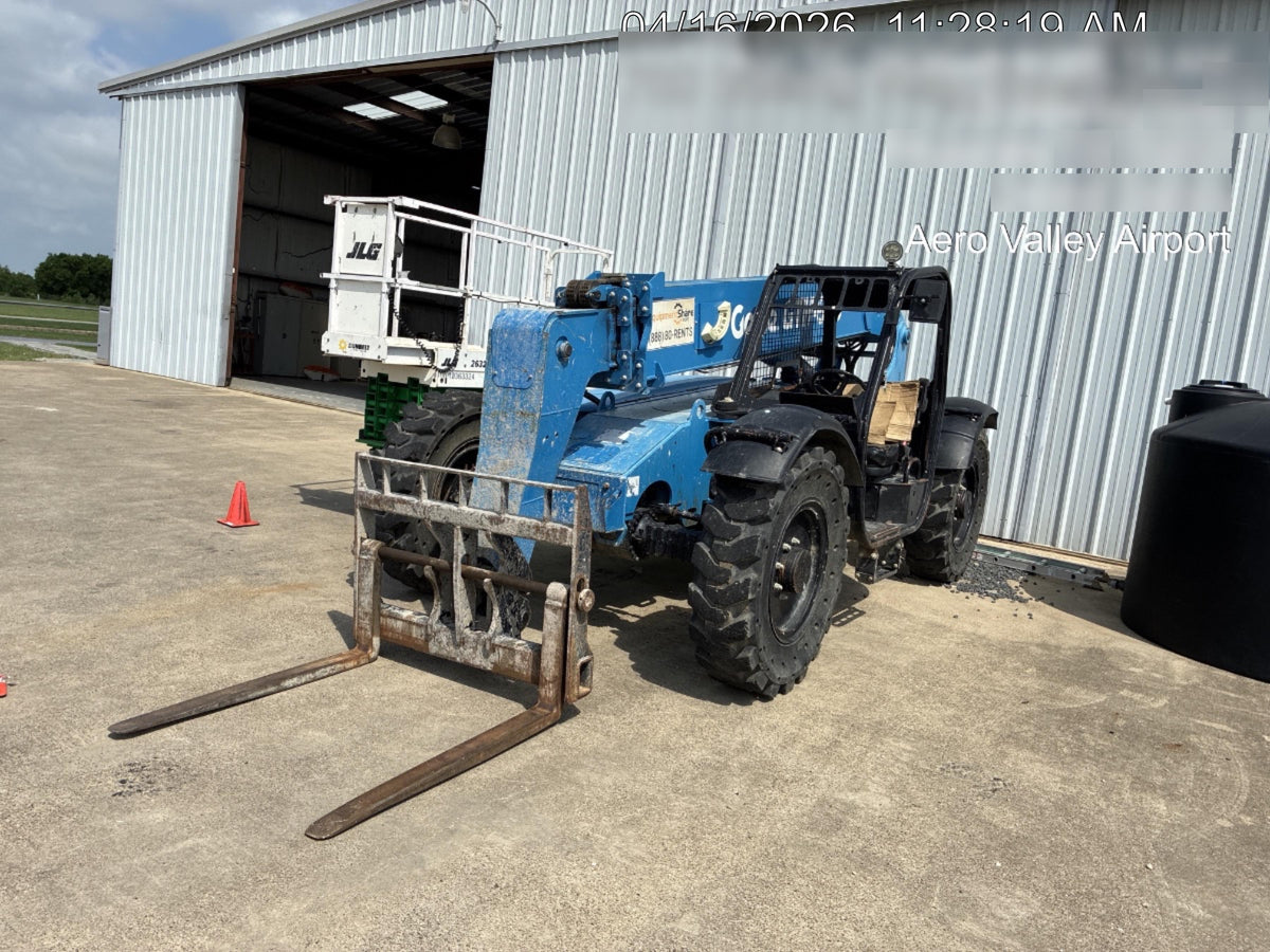 2017 Genie GTH-636 Genie GTH636 Telehandler, 48" Carriage, Solid Tires
