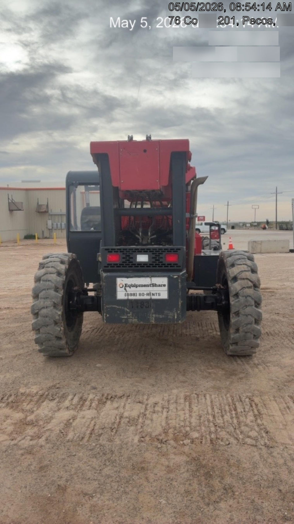 2018 Manitou MTA10055 Manitou MTA10055 - Canopy, Worklights, Beacon, 66" Carriage, 60" Forks, Solid Tires, Aux Hydraulics