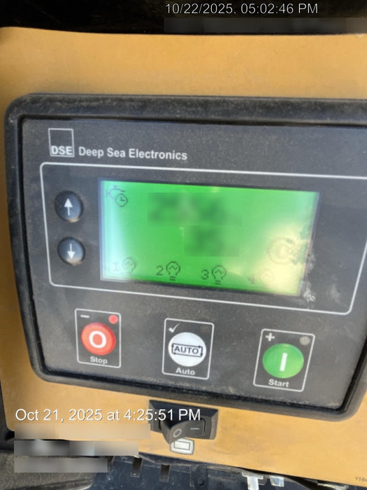 Allmand NLV3GR (4) LED Light Fixture 350W, 23' Vertical Mast, 3kW Prime, Towable, Deep Sea L401, Leveling Jacks, Yanmar T4F 5.8hp