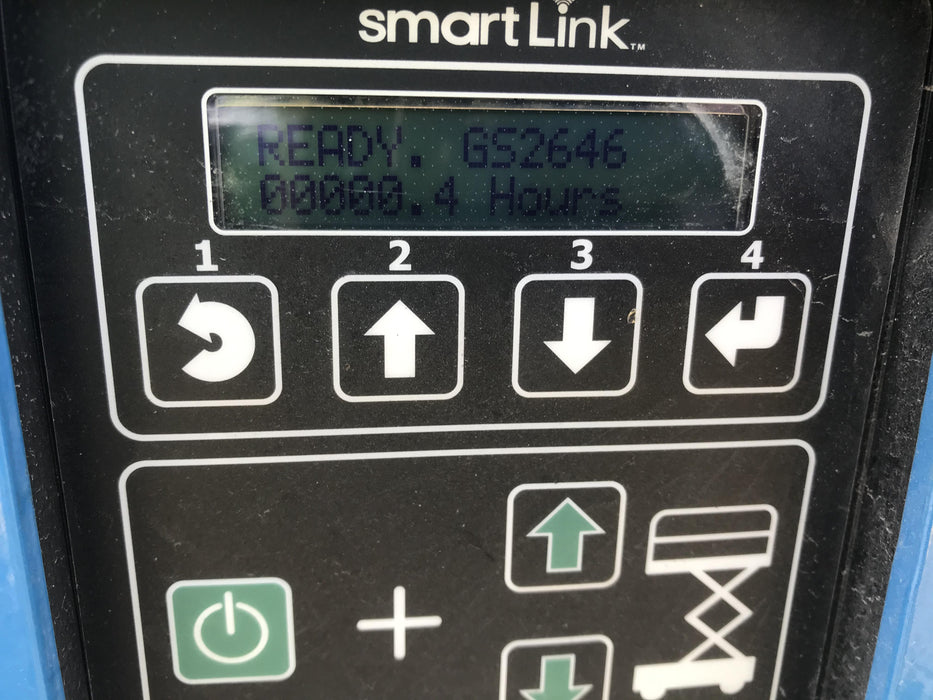 2019 Genie GS-2646 folding rails with full height swing gate