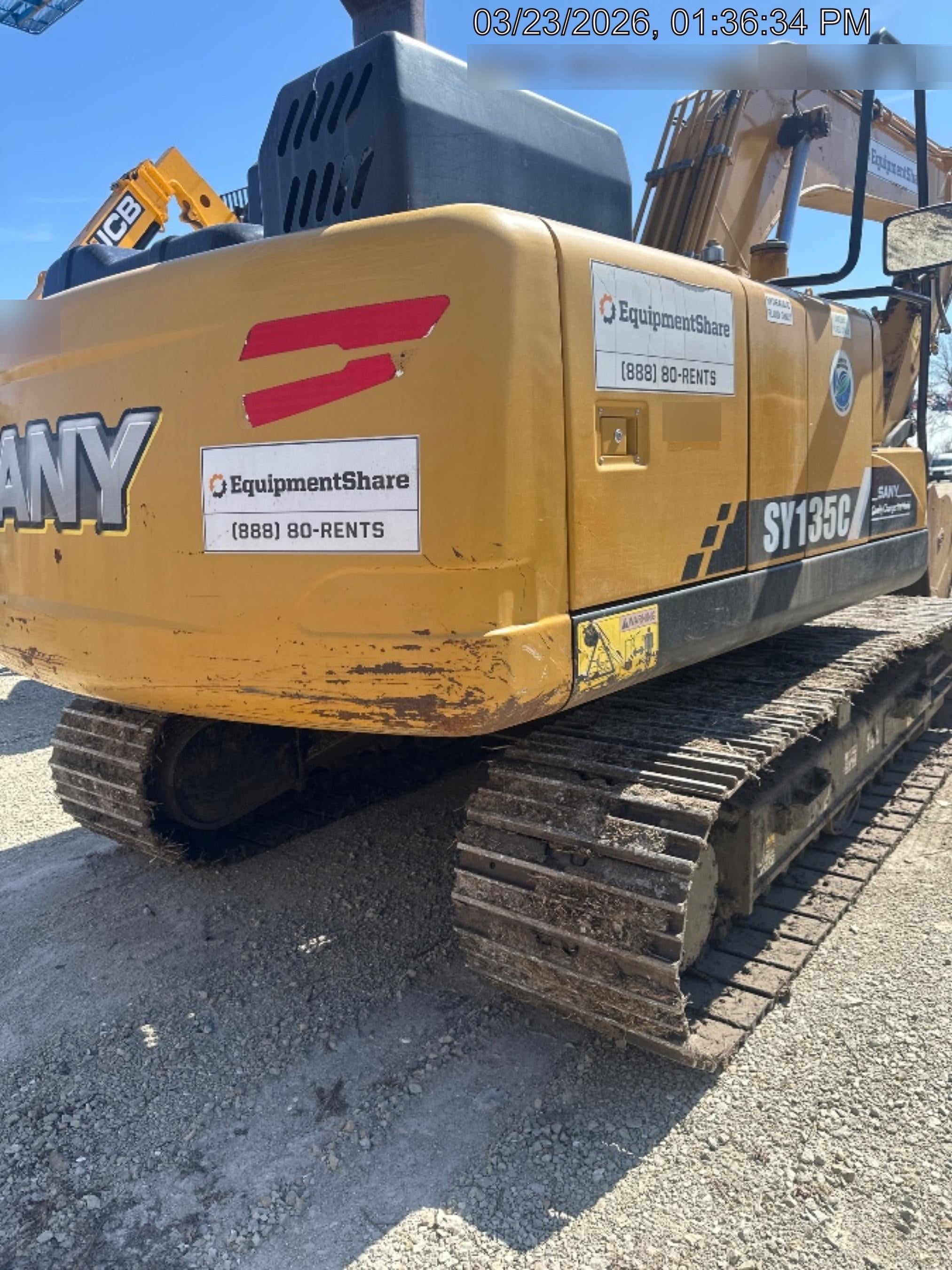 2019 SANY SY135C
