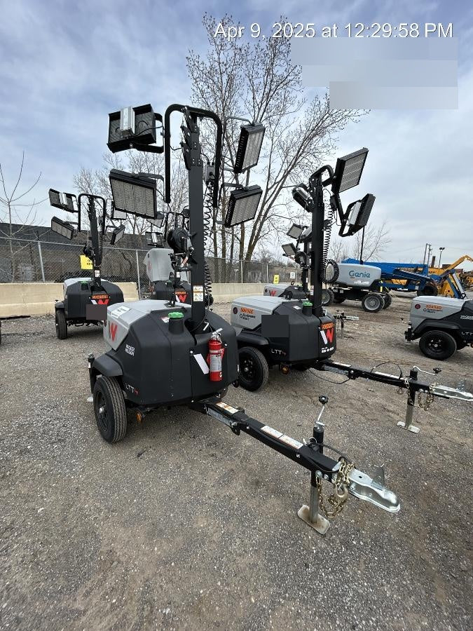 2024 Wacker Neuson LTT4 Diesel, Kohler KDW702, Deep Sea Controller, Auto Start, LED 320W, Bypass Outlet, T3