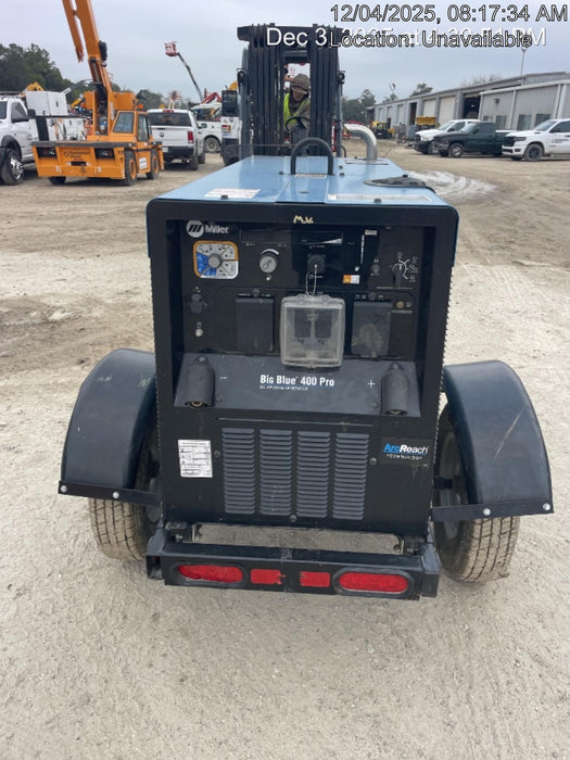 2025 MILLER ELECTRIC BIG BLUE 400