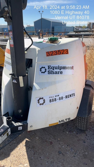 2023 Generac MLT2 Diesel, Flex Switch 120V Input, Powerzone Controller, (4) 320W LED Lights, 4kW Generator, 39.9 Gal Fuel Tank, 2" Ball, T3