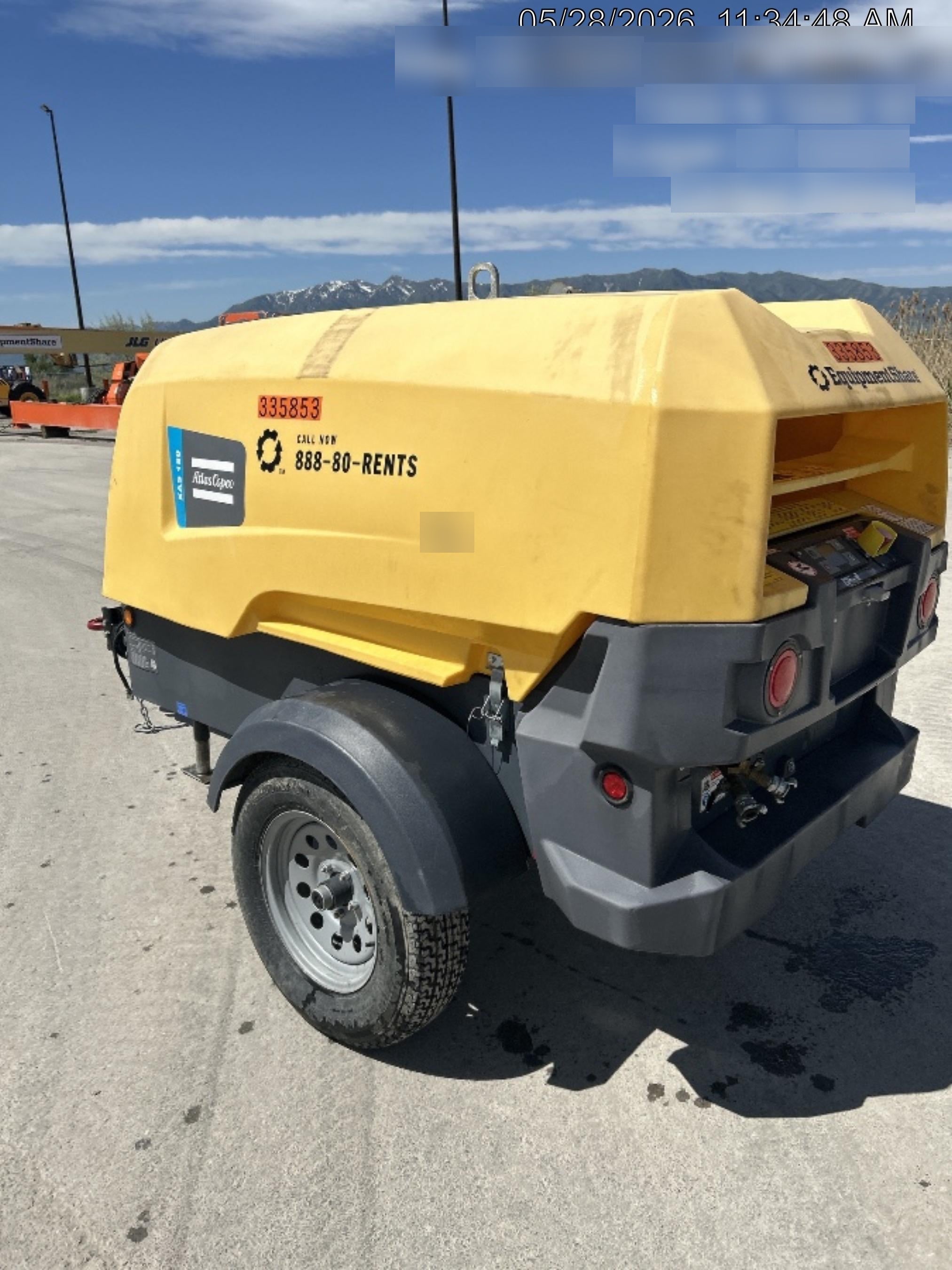 2023 ATLAS COPCO XAS188 CWK