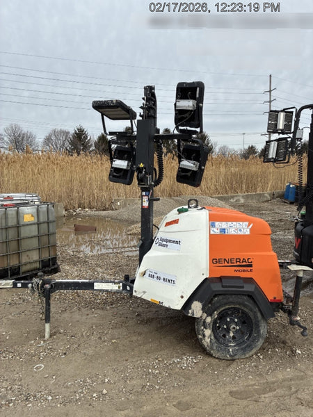 2024 Generac MLT2 Diesel, Flex Switch 120V Input, Powerzone Controller, 
(4) 320W LED Lights, 4kW Generator, 39.9 Gal Fuel Tank, 2" Ball, T3