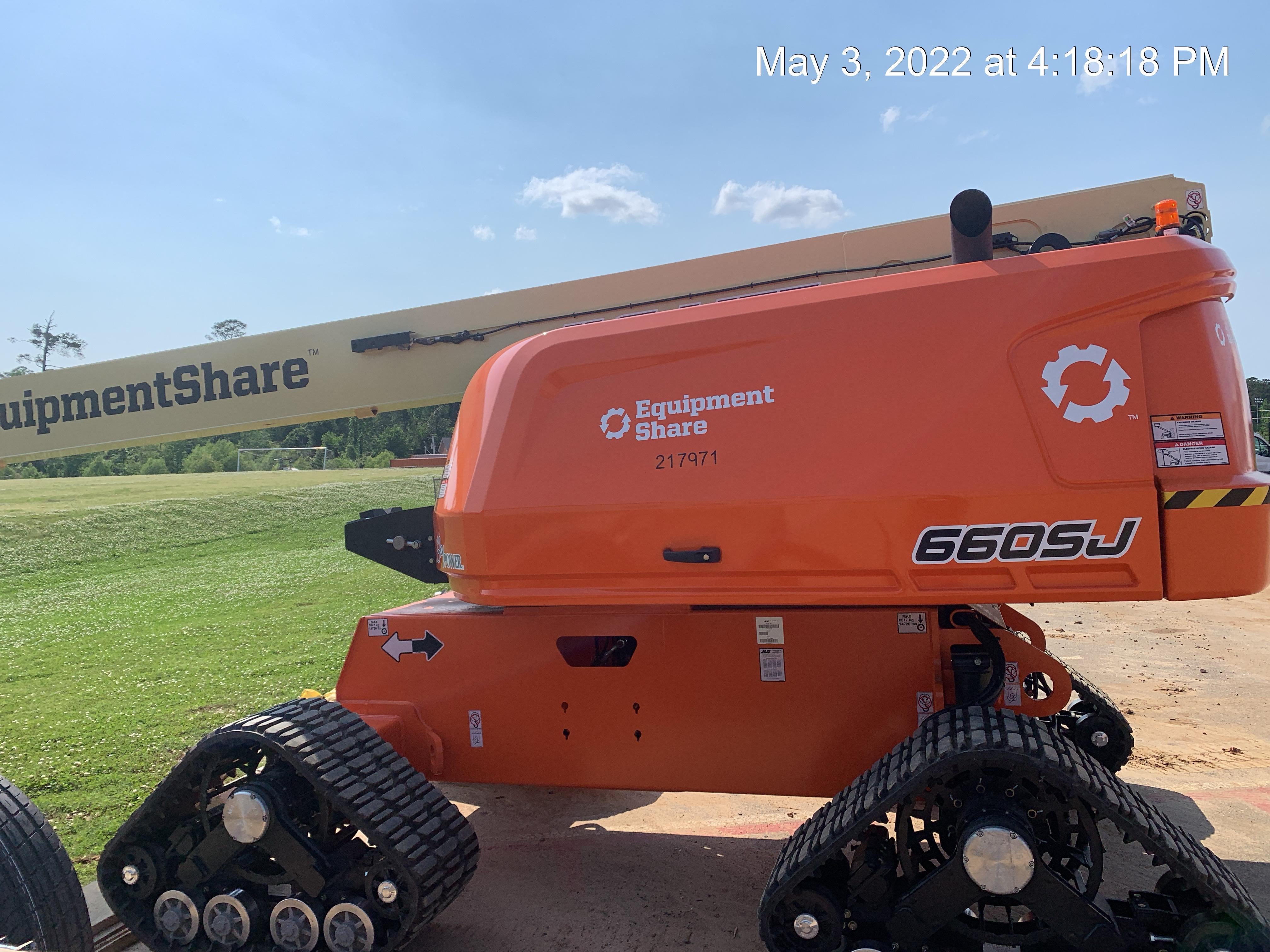 2022 JLG 660SJ Quad Track