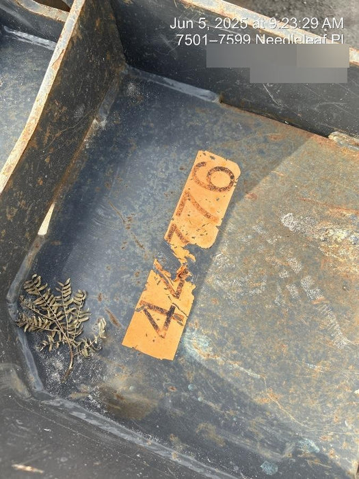 2019 PALADIN 72" Scrap Grapple Bucket - Paladin