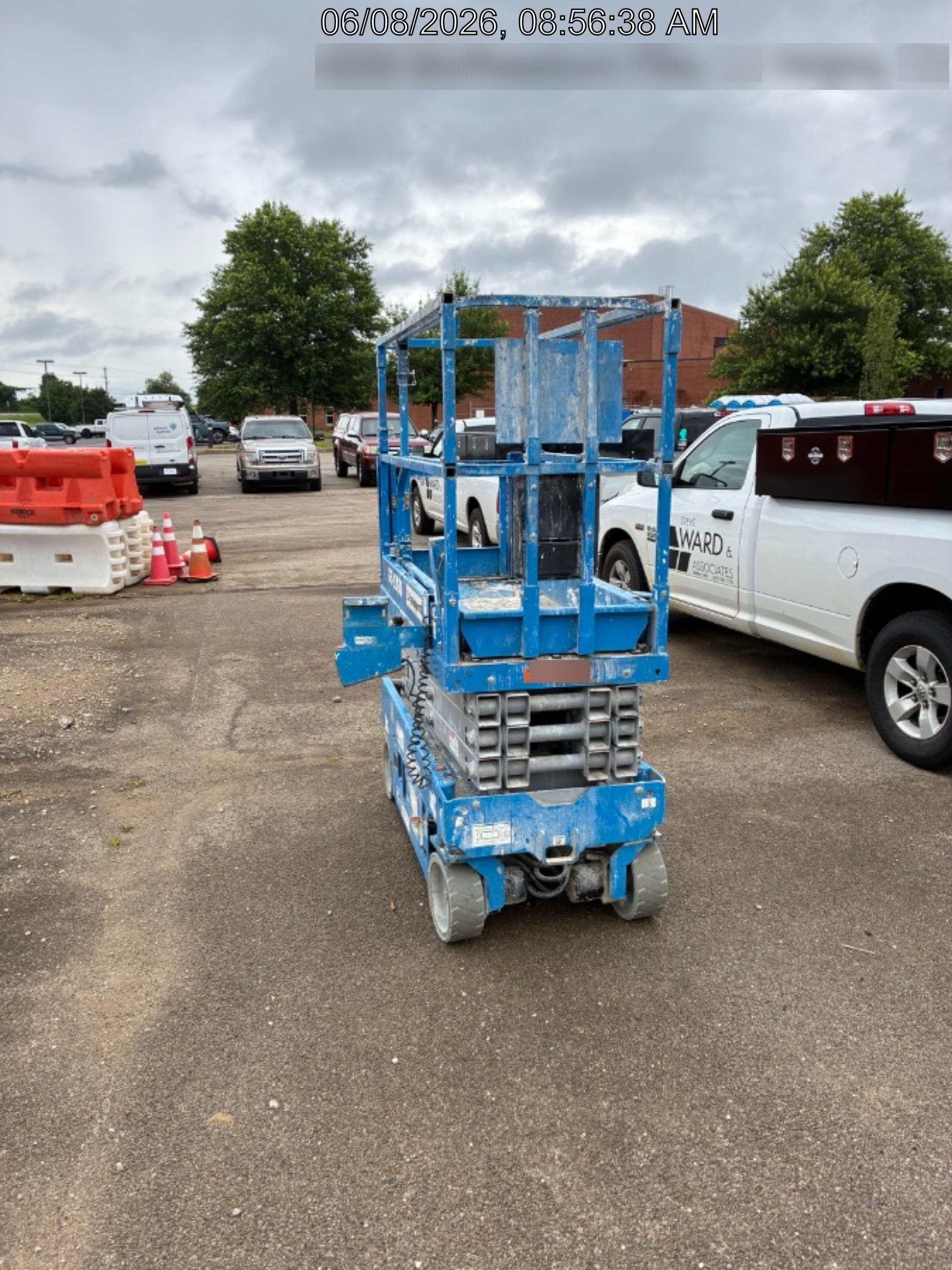 2020 Genie GS-1930 Solid Non Marking Tires, Beacon, Folding rails with half height swing gate