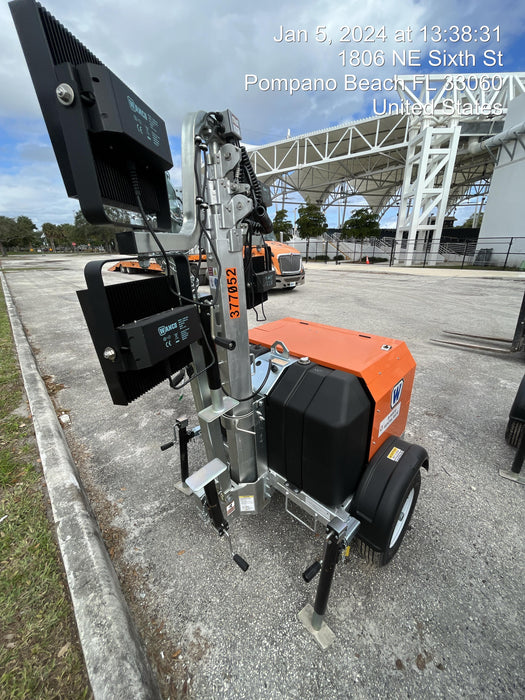 2023 Wanco WLTT-4MM4K Diesel, Deep Sea Controller, Shore Power Plug, Auto Start, (4) 350W LED Floodlights, 4kW Generator, 60 Gal Fuel Tank, 2" Ball, T3