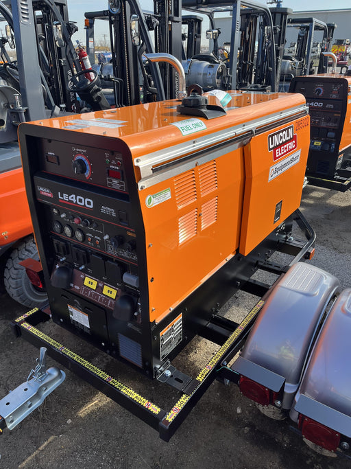 2022 Lincoln Electric LE400 Kubota V1505, Trlr, Cable Rack, Light Kit, ES Decals, T3