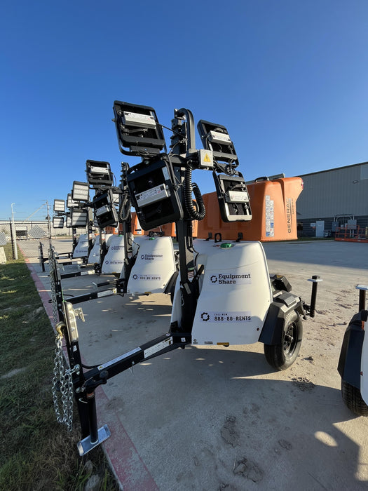 2023 Generac MLT2 Diesel, Flex Switch 120V Input, Powerzone Controller, 
(4) 320W LED Lights, 4kW Generator, 39.9 Gal Fuel Tank, 2" Ball, T3