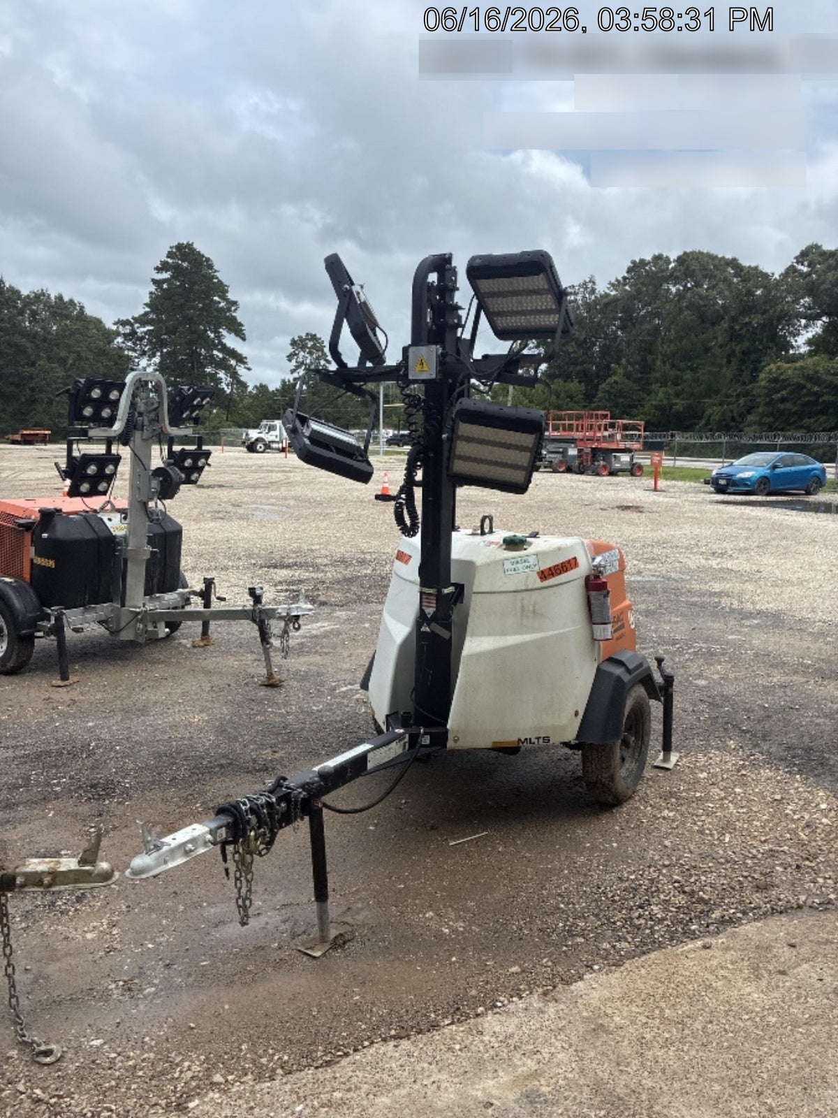 2024 Generac MLTS-4 2.4kW, Mitsu Eng, Analog, LED, Diesel.