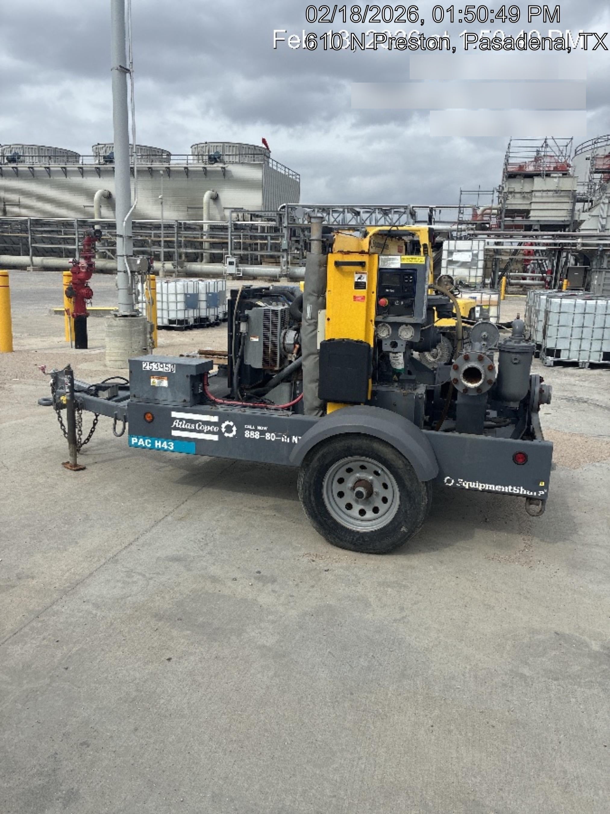 2022 ATLAS COPCO PAC H43 KD