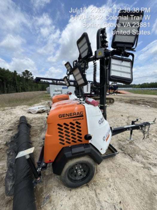 2023 Generac MLT2 Diesel, Flex Switch 120V Input, Powerzone Controller, (4) 320W LED Lights, 4kW Generator, 39.9 Gal Fuel Tank, 2" Ball, T3