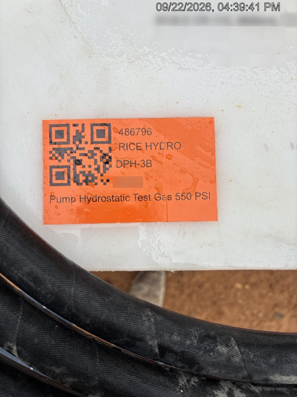 2025 RICE HYDRO DPH-3B