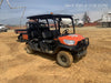 2022 Kubota RTV-X1140W-H Plastic Canopy, Windshield Acrylic Clear, LED Strobe Light, Wire Harness Kit, Back up Alarm