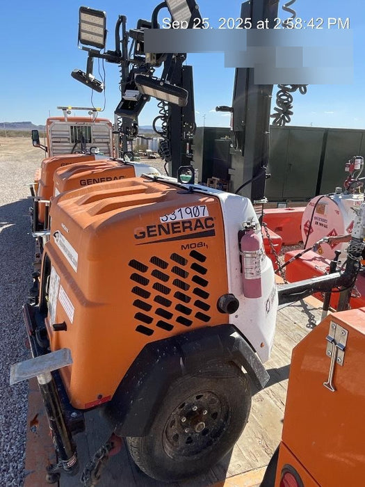 2023 Generac MLT2 Diesel, Flex Switch 120V Input, Powerzone Controller, (4) 320W LED Lights, 4kW Generator, 39.9 Gal Fuel Tank, 2" Ball, T3