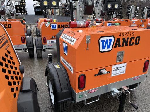 2024 Wanco WLTT-4MM4K Diesel, Deep Sea Controller, Shore Power Plug, Auto Start, (4) 350W LED Floodlights, 4kW Generator, 60 Gal Fuel Tank, 2" Ball, T3