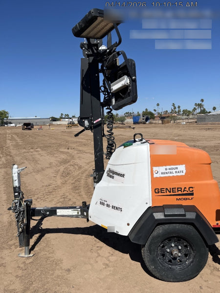 2023 Generac MLT2 Diesel, Flex Switch 120V Input, Powerzone Controller, (4) 320W LED Lights, 4kW Generator, 39.9 Gal Fuel Tank, 2" Ball, T3