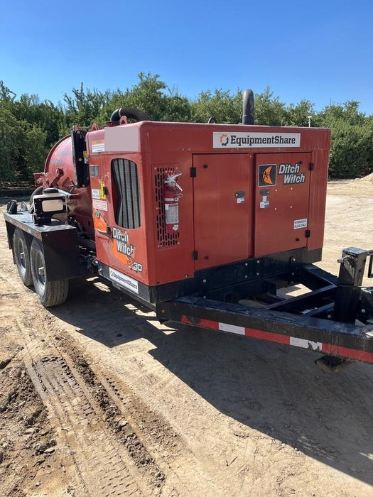 2020 Ditch Witch HX30 500G Spoils Tank, 80G Water Tank, 48" Lance, #3 Nozzel, VT9H 500 GAL HYD TRAILER