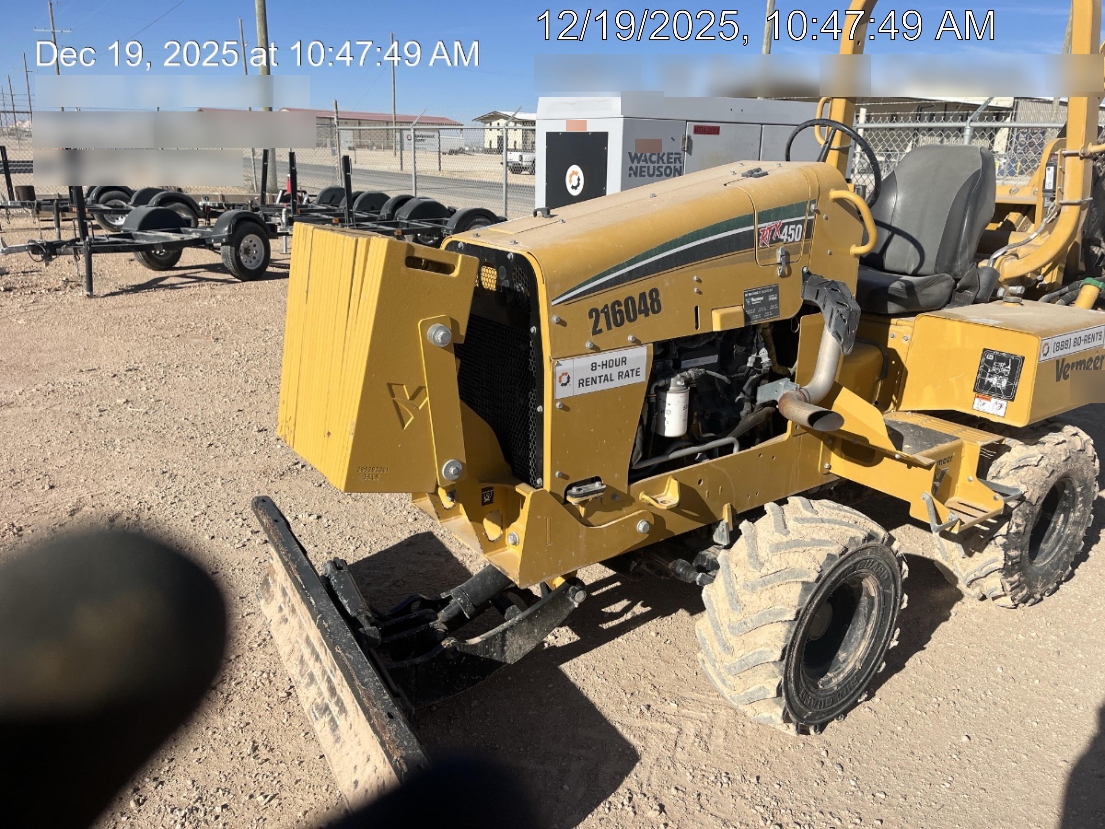 2022 VERMEER RTX450