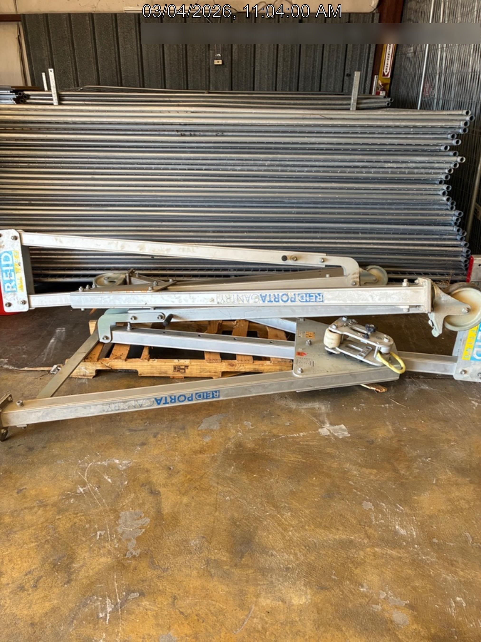 2021 REID LIFTING Port-A-Gantry PGSS04400