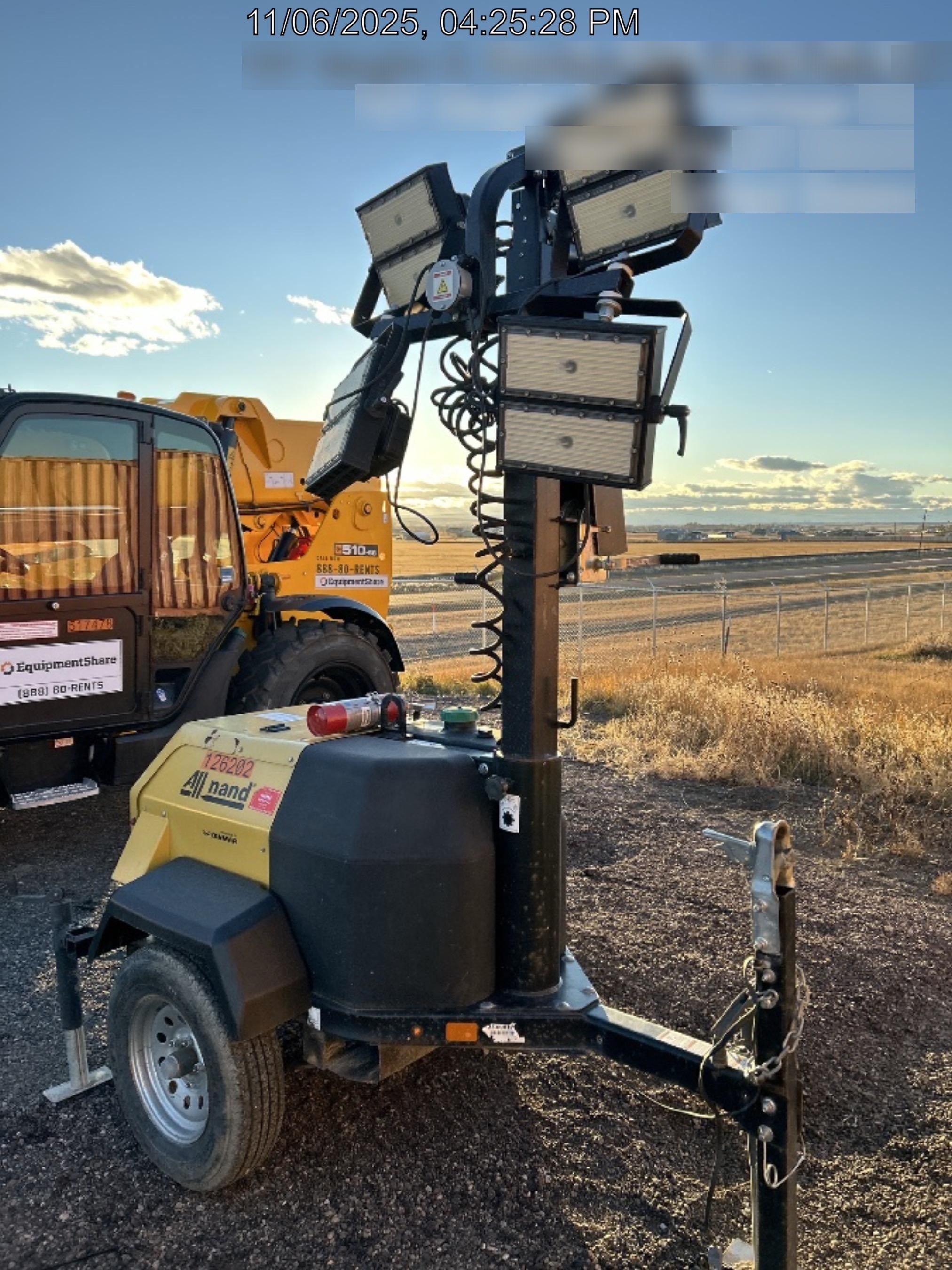 2020 Allmand 350 Night-Lite 72-95199 LIGHT TOWER, LED, MOBILE 0020