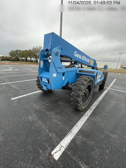 2017 Genie GTH-636 Genie GTH636 Telehandler, 48" Carriage, Solid Tires